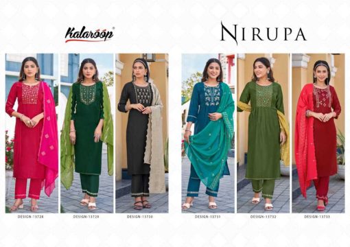 Kalaroop Nirupa by Kajree Fancy Kurti with Dupatta Bottom Catalog 6 Pcs 8 510x360 - Kalaroop Nirupa by Kajree Fancy Kurti with Dupatta Bottom Catalog 6 Pcs