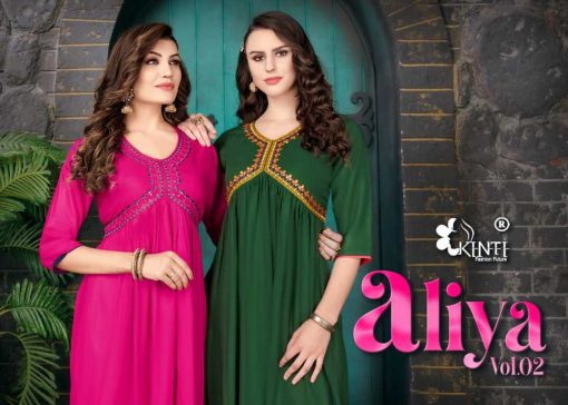 Kinti Aliya Vol 2 Rayon Kurti Catalog 8 Pcs 4 510x364 - Kinti Aliya Vol 2 Rayon Kurti Catalog 8 Pcs