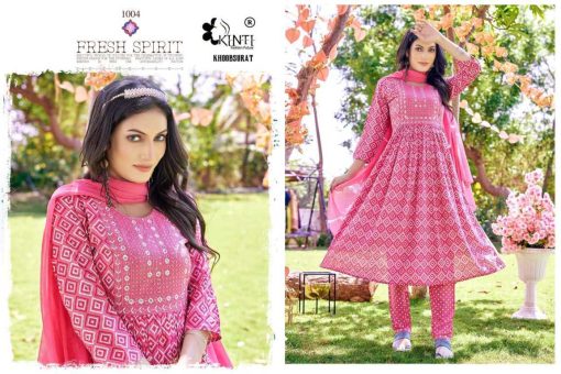 Kinti Khoobsurat Rayon Nayra Cut Kurti with Dupatta Bottom Catalog 6 Pcs 1 510x340 - Kinti Khoobsurat Rayon Nayra Cut Kurti with Dupatta Bottom Catalog 6 Pcs