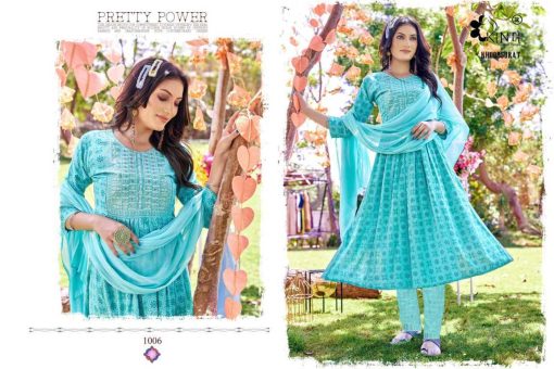 Kinti Khoobsurat Rayon Nayra Cut Kurti with Dupatta Bottom Catalog 6 Pcs 5 510x340 - Kinti Khoobsurat Rayon Nayra Cut Kurti with Dupatta Bottom Catalog 6 Pcs