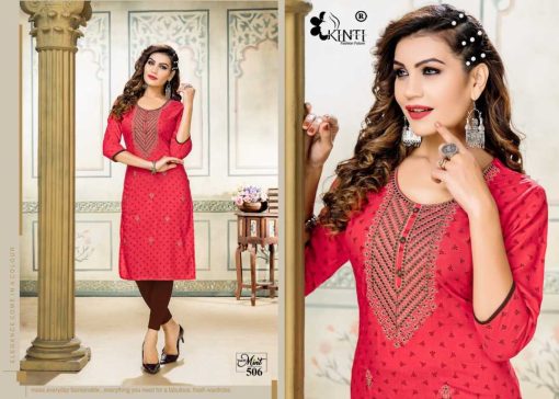 Kinti Mint Vol 5 Rayon Kurti Catalog 8 Pcs 2 510x364 - Kinti Mint Vol 5 Rayon Kurti Catalog 8 Pcs