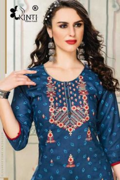 Kinti Mint Vol 5 Rayon Kurti Catalog 8 Pcs