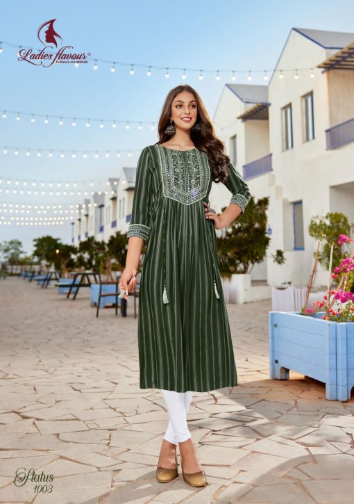 Ladies Flavour Status Nayra Cut Rayon Kurti Catalog 6 Pcs 12 510x725 - Ladies Flavour Status Nayra Cut Rayon Kurti Catalog 6 Pcs