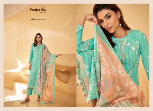 Mumtaz Arts Khaab Lawn Cotton Salwar Suit Catalog 8 Pcs 14 510x369 - Mumtaz Arts Khaab Lawn Cotton Salwar Suit Catalog 8 Pcs