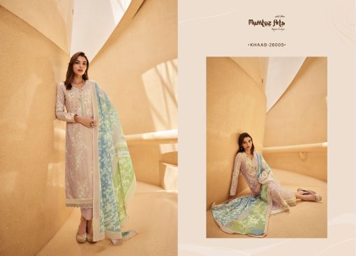 Mumtaz Arts Khaab Lawn Cotton Salwar Suit Catalog 8 Pcs 8 510x367 - Mumtaz Arts Khaab Lawn Cotton Salwar Suit Catalog 8 Pcs