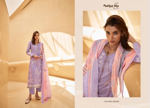 Mumtaz Arts Khaab Lawn Cotton Salwar Suit Catalog 8 Pcs 9 510x367 - Mumtaz Arts Khaab Lawn Cotton Salwar Suit Catalog 8 Pcs