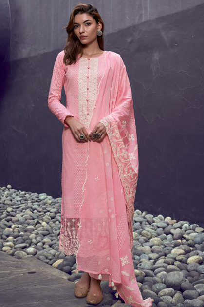 Mumtaz Arts Sooti Dhaga Summer Shower Lawn Cotton Salwar Suit Catalog 8 Pcs