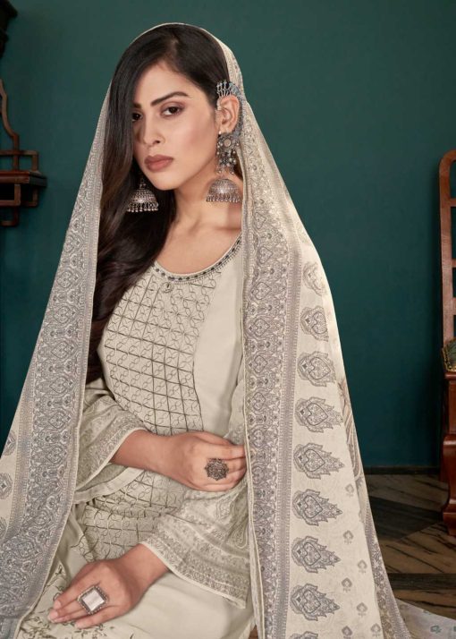 Qasr Syrinx Georgette Salwar Suit Catalog 8 Pcs 17 510x714 - Qasr Syrinx Georgette Salwar Suit Catalog 8 Pcs