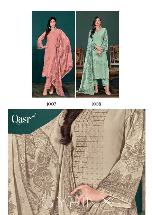 Qasr Syrinx Georgette Salwar Suit Catalog 8 Pcs 24 510x714 - Qasr Syrinx Georgette Salwar Suit Catalog 8 Pcs