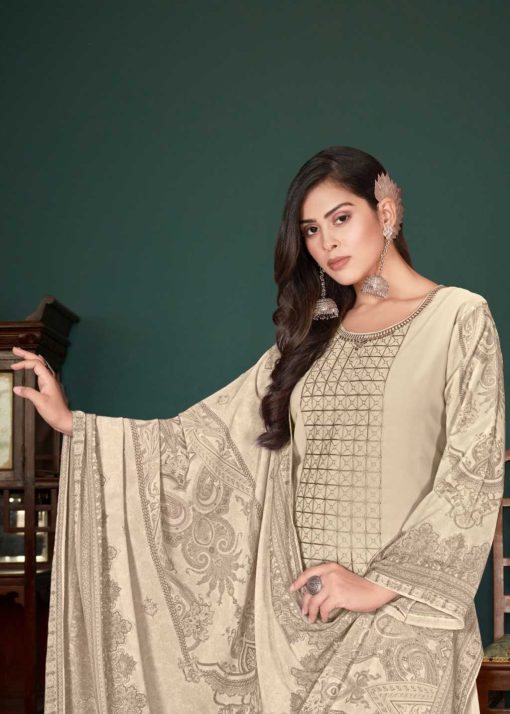 Qasr Syrinx Georgette Salwar Suit Catalog 8 Pcs 4 510x714 - Qasr Syrinx Georgette Salwar Suit Catalog 8 Pcs