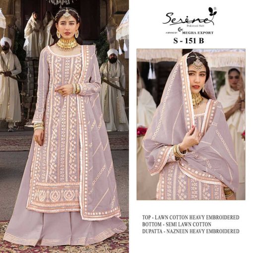 Serene S 151 A D Cotton Salwar Suit Catalog 4 Pcs 1 510x510 - Serene S 151 A-D Cotton Salwar Suit Catalog 4 Pcs