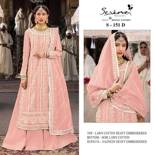 Serene S 151 A D Cotton Salwar Suit Catalog 4 Pcs 3 510x510 - Serene S 151 A-D Cotton Salwar Suit Catalog 4 Pcs