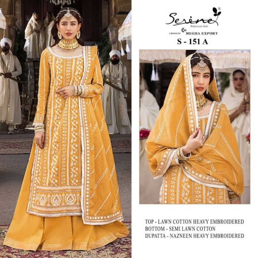 Serene S 151 A D Cotton Salwar Suit Catalog 4 Pcs 4 510x510 - Serene S 151 A-D Cotton Salwar Suit Catalog 4 Pcs