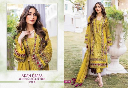 Shree Fabs Adan Libaas Schiffli Collection Vol 8 Cotton Salwar Suit Catalog 5 Pcs 2 510x351 - Shree Fabs Adan Libaas Schiffli Collection Vol 8 Cotton Salwar Suit Catalog 5 Pcs