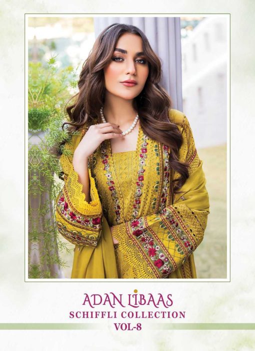 Shree Fabs Adan Libaas Schiffli Collection Vol 8 Cotton Salwar Suit Catalog 5 Pcs 3 510x701 - Shree Fabs Adan Libaas Schiffli Collection Vol 8 Cotton Salwar Suit Catalog 5 Pcs