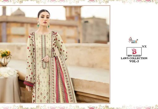 Shree Fabs Bin Saeed Lawn Collection Vol 3 NX Salwar Suit Catalog 3 Pcs 2 510x351 - Shree Fabs Bin Saeed Lawn Collection Vol 3 NX Salwar Suit Catalog 3 Pcs