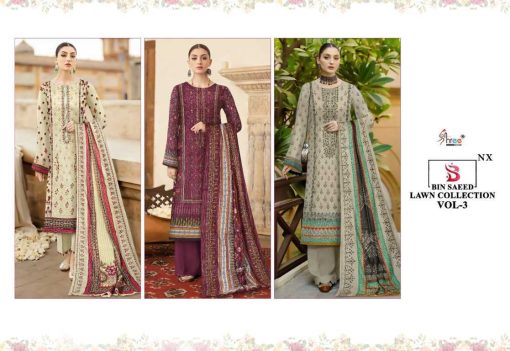 Shree Fabs Bin Saeed Lawn Collection Vol 3 NX Salwar Suit Catalog 3 Pcs 6 510x351 - Shree Fabs Bin Saeed Lawn Collection Vol 3 NX Salwar Suit Catalog 3 Pcs