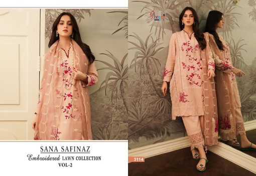 Shree Fabs Sana Safinaz Embroidered Lawn Collection Vol 2 Cotton Salwar Suit Catalog 8 Pcs 12 510x351 - Shree Fabs Sana Safinaz Embroidered Lawn Collection Vol 2 Cotton Salwar Suit Catalog 8 Pcs