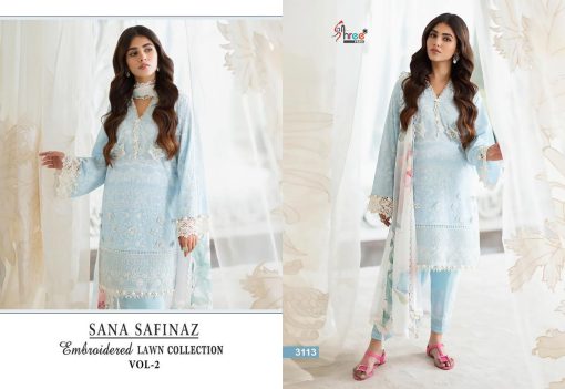 Shree Fabs Sana Safinaz Embroidered Lawn Collection Vol 2 Cotton Salwar Suit Catalog 8 Pcs 13 510x351 - Shree Fabs Sana Safinaz Embroidered Lawn Collection Vol 2 Cotton Salwar Suit Catalog 8 Pcs