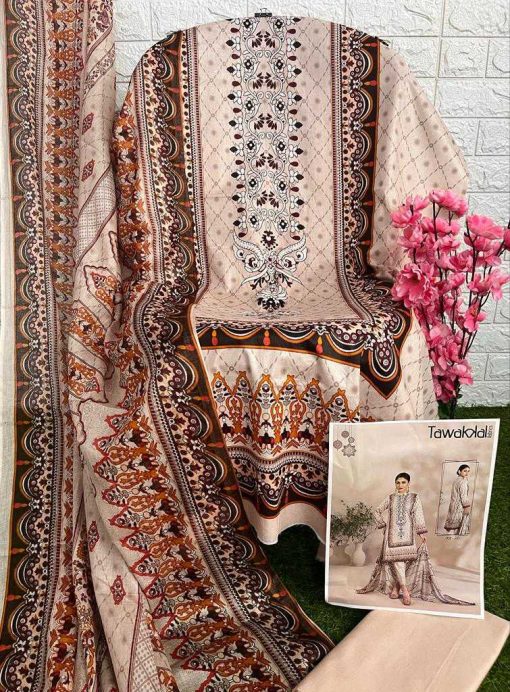 Tawakkal Mehroz Luxury Heavy Cotton Collection Vol 2 Salwar Suit Catalog 10 Pcs 22 510x692 - Tawakkal Mehroz Luxury Heavy Cotton Collection Vol 2 Salwar Suit Catalog 10 Pcs