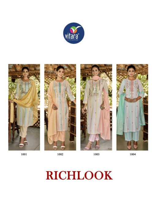 Vitara Richlook Kurti with Dupatta Bottom Cotton Catalog 4 Pcs 11 510x680 - Vitara Richlook Kurti with Dupatta Bottom Cotton Catalog 4 Pcs