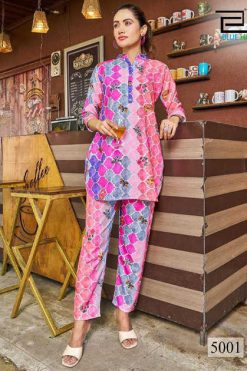 Blue Hills Airport Look Vol 5 CO ORD Set Wholesale Catalog 10 Pcs