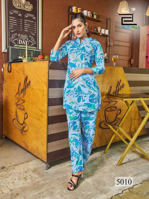 Blue Hills Airport Look Vol 5 CO ORD Set Wholesale Catalog 10 Pcs 7 510x680 - Blue Hills Airport Look Vol 5 CO ORD Set Wholesale Catalog 10 Pcs