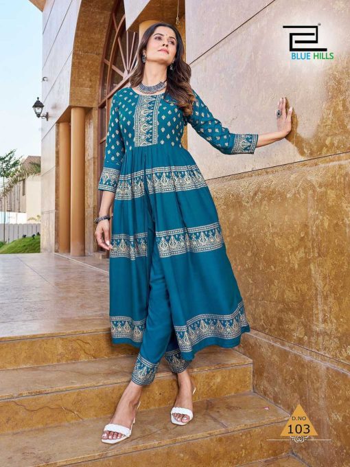 Blue Hills Maharani Kurti with Bottom Rayon Catalog 6 Pcs 7 510x680 - Blue Hills Maharani Kurti with Bottom Rayon Catalog 6 Pcs