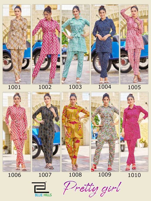 Blue Hills Pretty Girl CO ORD Set Wholesale Catalog 10 Pcs 12 510x680 - Blue Hills Pretty Girl CO ORD Set Wholesale Catalog 10 Pcs