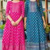 Blue Hills Starbucks Rayon Kurti Catalog 8 Pcs