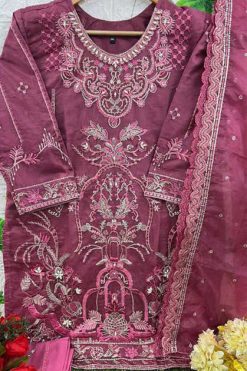 Dinsaa DS 197 Organza Readymade Salwar Suit Catalog 4 Pcs 247x371 - Surat Fabrics
