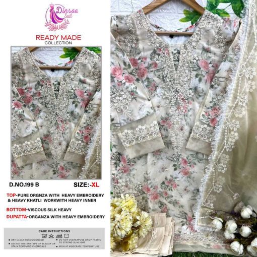 Dinsaa DS 199 Organza Readymade Salwar Suit Catalog 4 Pcs 2 510x510 - Dinsaa DS 199 Organza Readymade Salwar Suit Catalog 4 Pcs