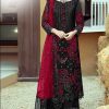 Dinsaa Ds 102 E-J Georgette Salwar Suit Catalog 6 Pcs