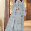 Dinsaa Ds 211 Organza Salwar Suit Catalog 4 Pcs