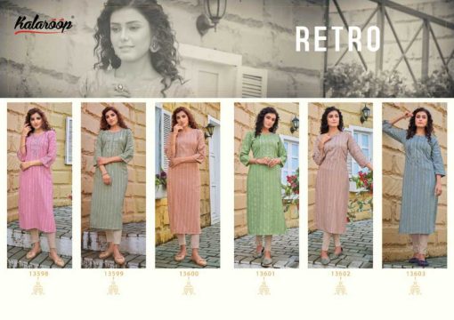 Kalaroop Retro by Kajree Rayon Kurti Catalog 6 Pcs 8 510x360 - Kalaroop Retro by Kajree Rayon Kurti Catalog 6 Pcs