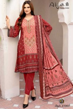 Keval Fab Alija B Vol 23 Luxury Heavy Cotton Collection Salwar Suit Catalog 6 Pcs