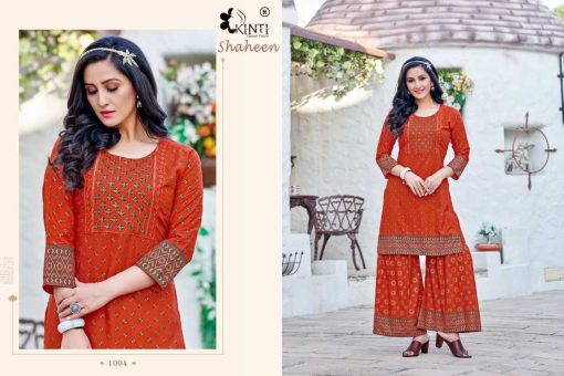 Kinti Shaheen Kurti with Sharara Rayon Catalog 6 Pcs 2 1 510x340 - Kinti Shaheen Kurti with Sharara Rayon Catalog 6 Pcs