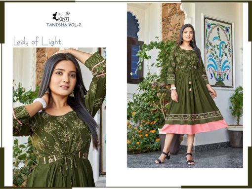 Kinti Tanisha Vol 2 Rayon Kurti Catalog 8 Pcs 3 510x383 - Kinti Tanisha Vol 2 Rayon Kurti Catalog 8 Pcs