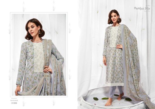 Mumtaz Arts Nikhar Lawn Cotton Salwar Suit Catalog 8 Pcs 3 510x359 - Mumtaz Arts Nikhar Lawn Cotton Salwar Suit Catalog 8 Pcs