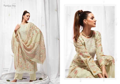 Mumtaz Arts Nikhar Lawn Cotton Salwar Suit Catalog 8 Pcs 4 510x359 - Mumtaz Arts Nikhar Lawn Cotton Salwar Suit Catalog 8 Pcs