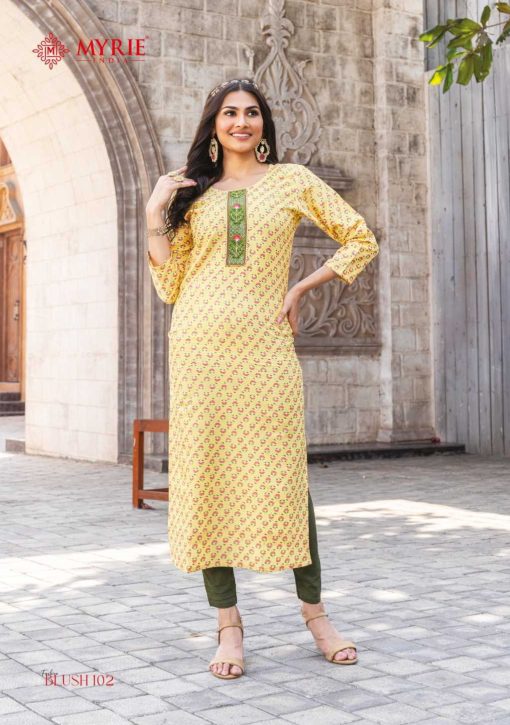 Myrie India Fashion Blush Fancy Kurti Catalog 10 Pcs 4 510x725 - Myrie India Fashion Blush Fancy Kurti Catalog 10 Pcs