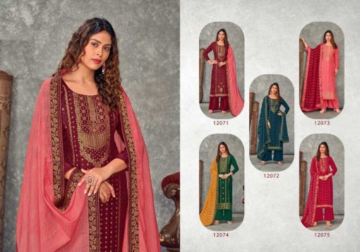 Panch Ratna Rangtaali by Kessi Viscose Salwar Suit Catalog 5 Pcs 8 510x357 - Panch Ratna Rangtaali by Kessi Viscose Salwar Suit Catalog 5 Pcs