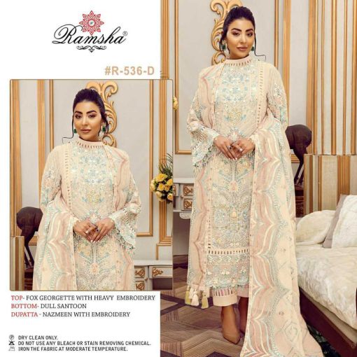 Ramsha R 536 NX Georgette Salwar Suit Catalog 4 Pcs 3 510x510 - Ramsha R 536 NX Georgette Salwar Suit Catalog 4 Pcs