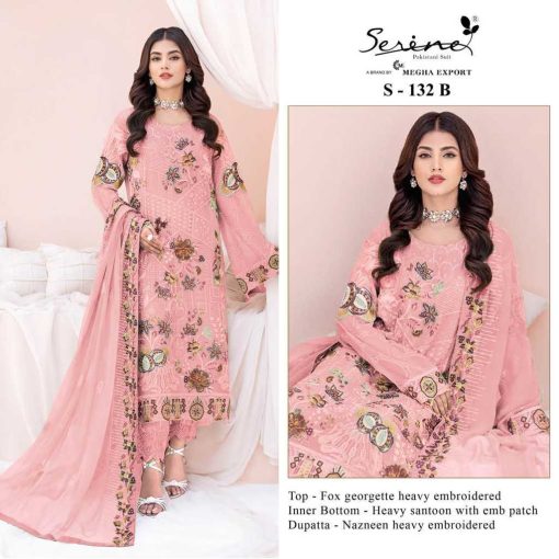 Serene S 132 Georgette Salwar Suit Catalog 4 Pcs 2 510x510 - Serene S 132 Georgette Salwar Suit Catalog 4 Pcs