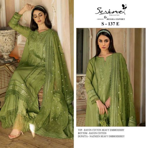 Serene S 137 E H Rayon Salwar Suit Catalog 4 Pcs 1 510x510 - Serene S 137 E-H Rayon Salwar Suit Catalog 4 Pcs