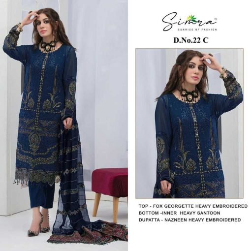 Serene S 21 Georgette Salwar Suit Catalog 4 Pcs 3 510x510 - Serene S 21 Georgette Salwar Suit Catalog 4 Pcs