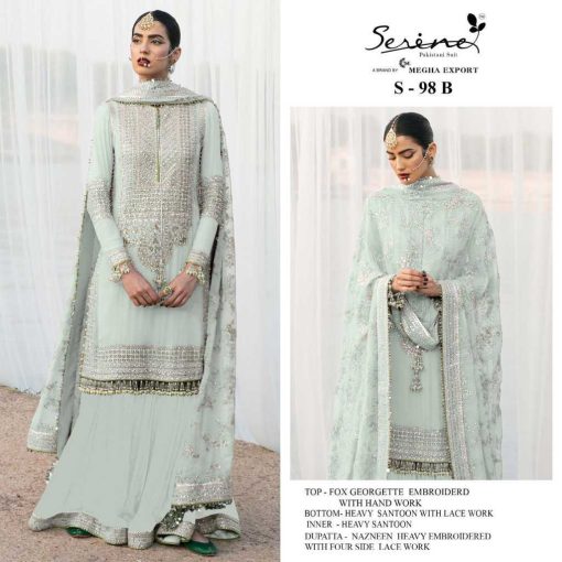 Serene S 98 A D Georgette Salwar Suit Catalog 4 Pcs 2 510x510 - Serene S 98 A-D Georgette Salwar Suit Catalog 4 Pcs
