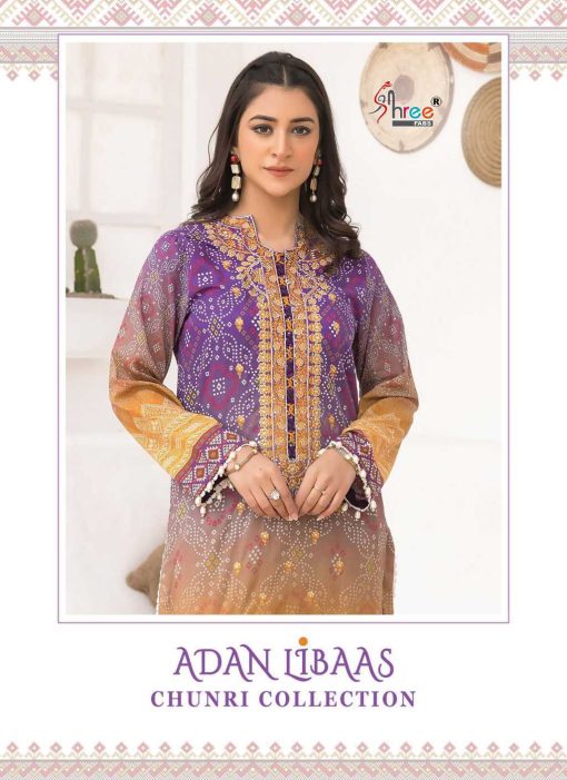 Shree Fabs Adan Libaas Chunri Collection Chiffon Cotton Salwar Suit Catalog 6 Pcs 1 510x701 - Shree Fabs Adan Libaas Chunri Collection Chiffon Cotton Salwar Suit Catalog 6 Pcs