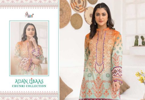 Shree Fabs Adan Libaas Chunri Collection Chiffon Cotton Salwar Suit Catalog 6 Pcs 4 510x351 - Shree Fabs Adan Libaas Chunri Collection Chiffon Cotton Salwar Suit Catalog 6 Pcs