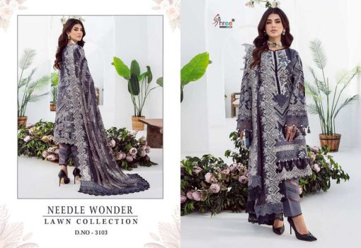 Shree Fabs Needle Wonder Lawn Collection Chiffon Cotton Salwar Suit Catalog 8 Pcs 17 510x351 - Shree Fabs Needle Wonder Lawn Collection Chiffon Cotton Salwar Suit Catalog 8 Pcs